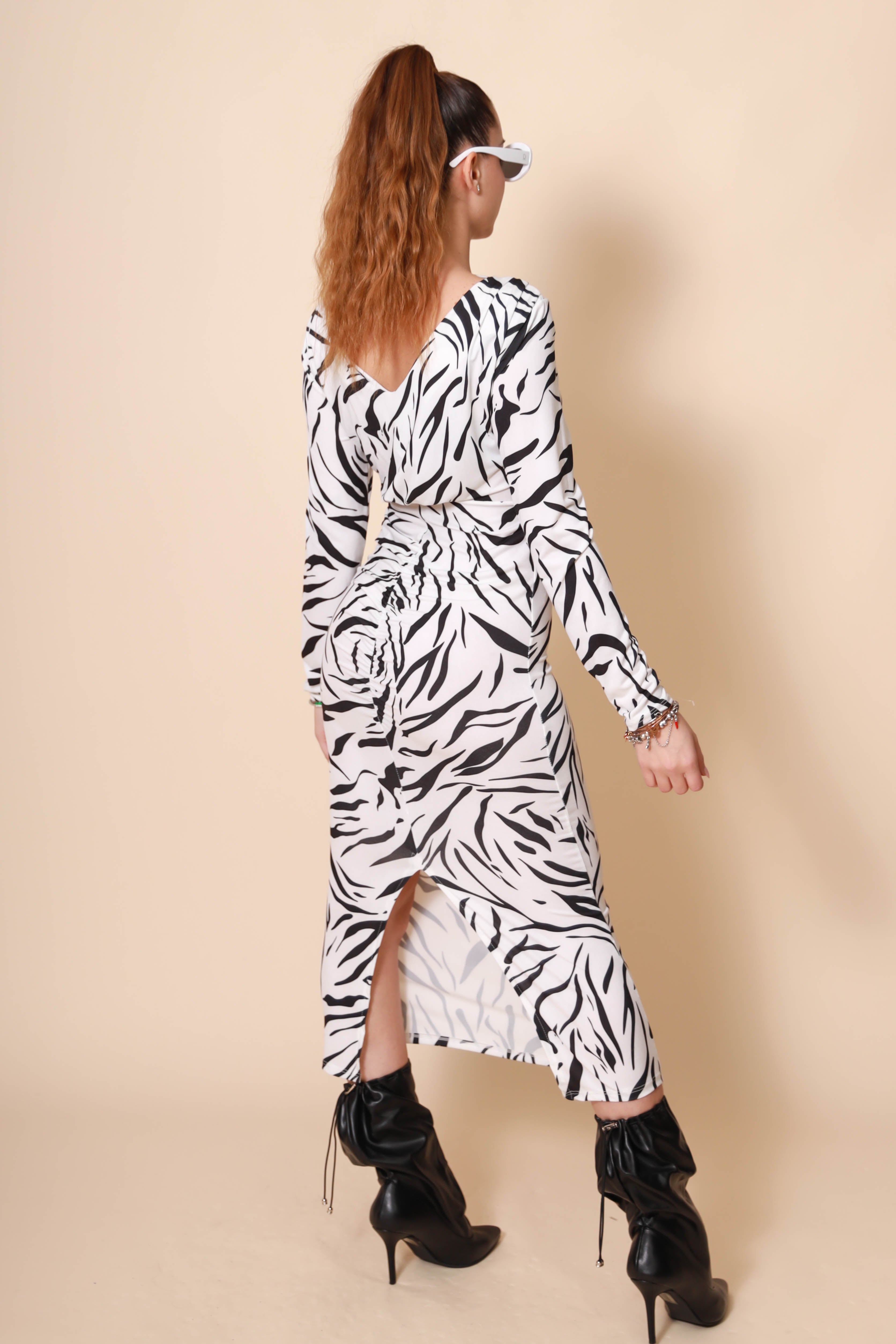 Dress Zebra Animalier