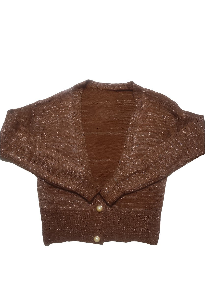 Cardigan loren lurex