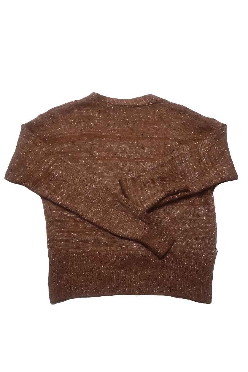 Cardigan loren lurex