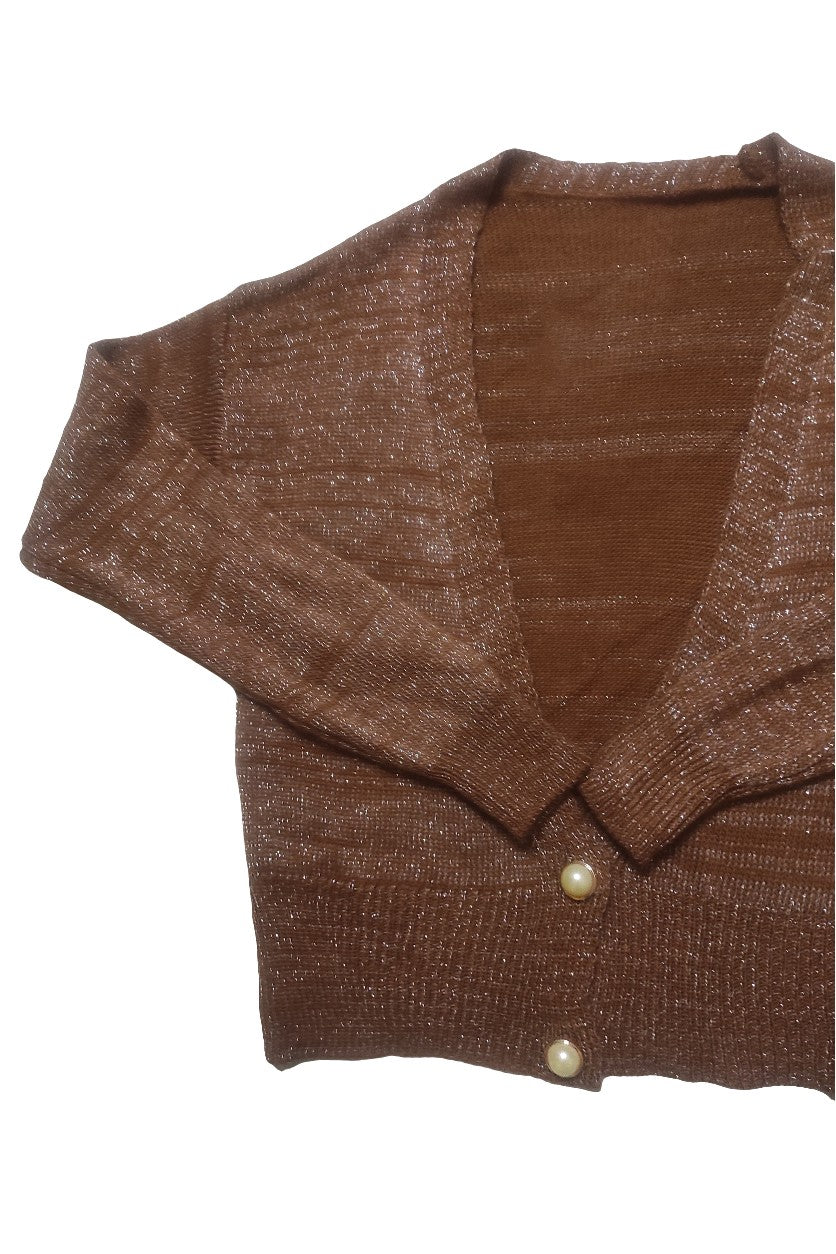 Cardigan loren lurex