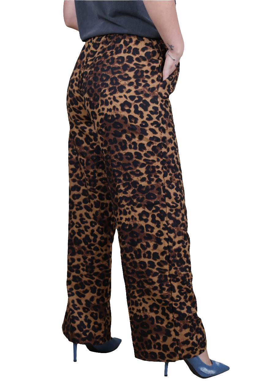 Pantalone animalier Leo