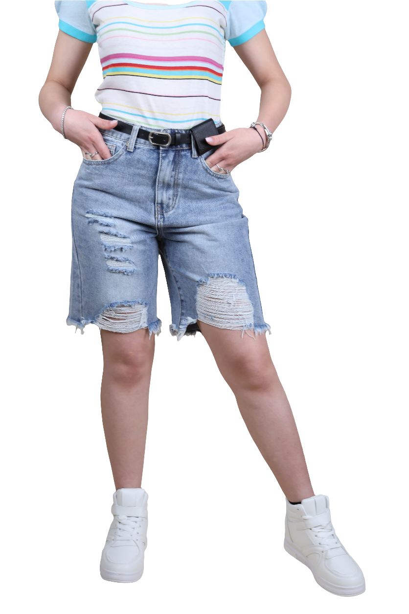 Shorts Bermuda in jeans