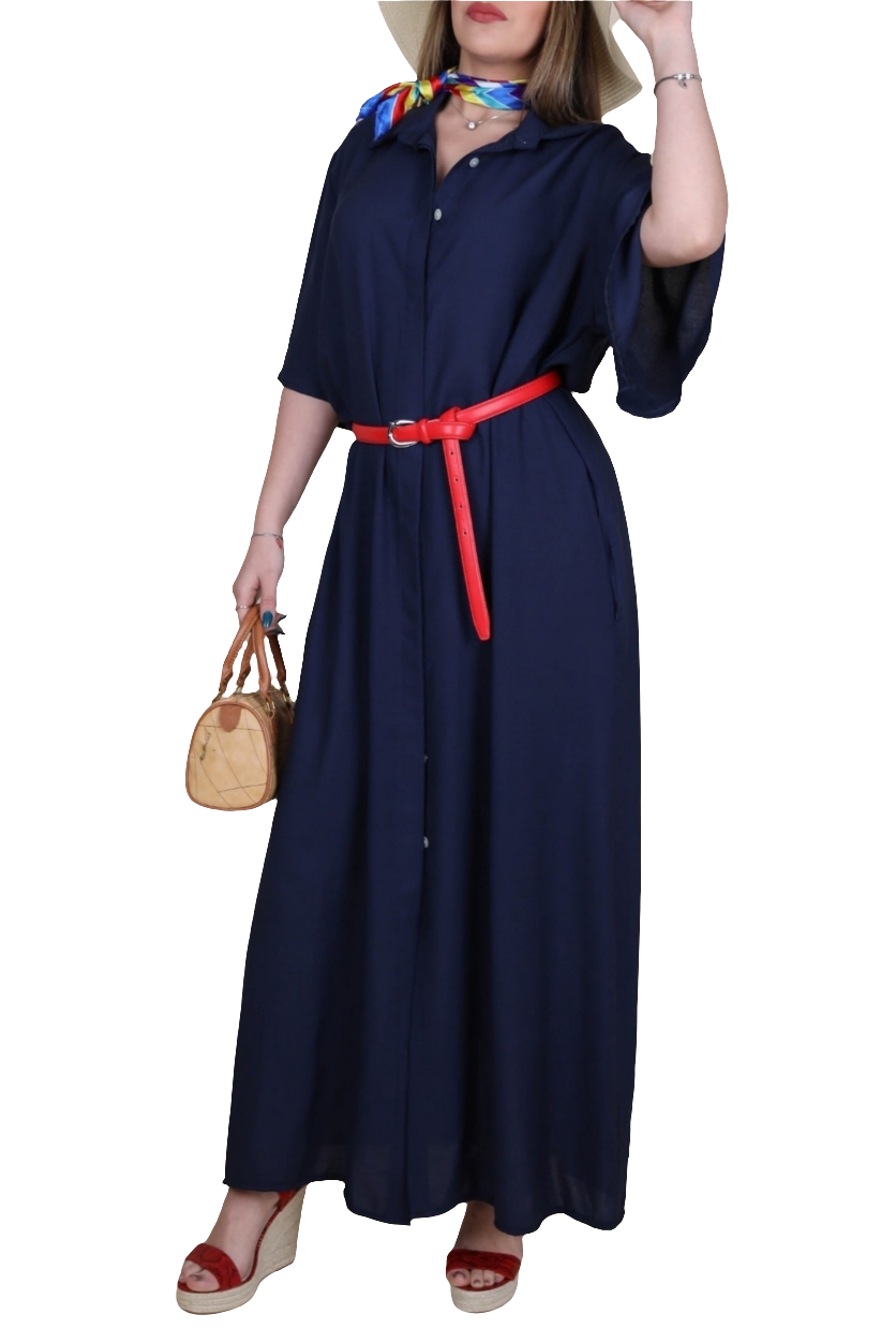 Chemisier OVERSIZE BLU